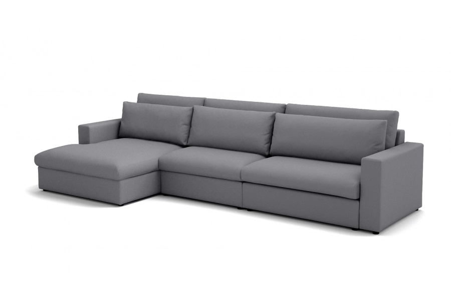 Model Portofino - Portofino longchair lewy + sofa 1,5 osobowa + sofa 1,5 osobowa